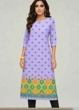 Muslim 2026 Dress Kurt Women's Fashionable And Elegant Slit Hem Kurtta Straight Tube Casual Modest Dress Abito Donna Musulmana