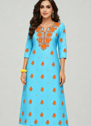 Muslim Kurt Casual Fashion Slit hem Straight Tube Casual Ethnic Turkish Abaya Women Abito Donna Musulmana Girls Prayer Dress