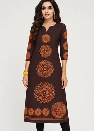 Kurt Women's Fashionable Dress With Straight Tube Casual Round Neck Design And Various Vacation Styles Kurdische Kleider
