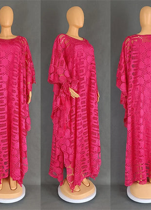 Velvet African Dresses for Women Evening Party Dress Dashiki Africa Clothing Long Robe Dubai Moroccan Flare Sleeve Nigeria Gown