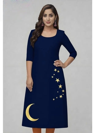 Muslim 2026 Kurt Women's Fashionable Comfortable Dress Straight Tube Casual Multiple Designs Islamic National style Slit hem
