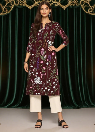 Muslim Women's Kurt Fashionable And Elegant Peacock Straight Tube Casual Comfortable Dress 2026 Abito Donna Musulmana