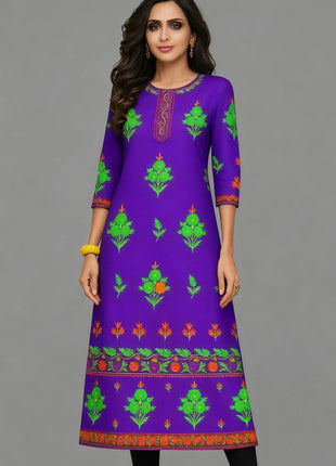 National style Muslim Women Kurtta Casual Dress Slit hem Straight Casual Ethnic Mandarin 3D Design Abito Donna Turkish Abaya