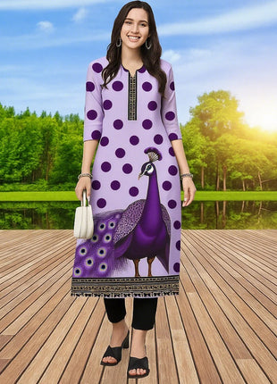 Muslim Kurt Women Casual Fashion Dress Peacock Straight Tube Casual Ethnic Peacock National Style Islamische Kleidung Frauen