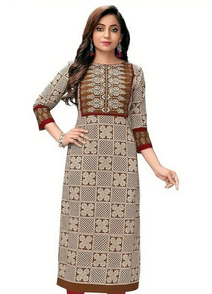 Muslim Dress Kurt Women's Fashionable And Elegant National Style Slit Hem Straight Tube Casual Abito Donna Musulmana