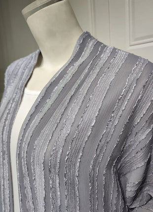 2024 New Fashion Muslim Kimono Abaya Solid Striped Retro Ethnic Cardigan Robe Dubai Middle Eastern Saudi Arabia Eid Clothes