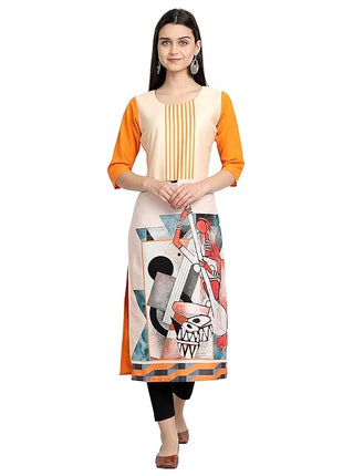 Muslim Kurtta Women's Casual Fashion Dress National Style Straight Tube Casual Turkish Abaya Robe Arabe Femme Modest Slit hem