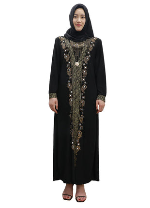 Eid Women Abaya Islam Robe Arab Clothes Hijab Dubai Turkish Indian Kaftan Islamic Ramadan Prayer Dress Muslim Dresses With Hijab