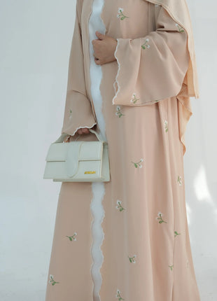 Eid Muslim Abaya for Women Embroidery Cardigan Dresses Abayas Ramadan Morocco Dubai Jalabiya Kaftan Vestidos Arab Long Robe 2025