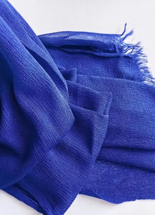 61 Colors Soft Cotton Viscose Scarf Rayon Material Muslim Hijab Mid Eastern Plain Solid Color Headscarf With Tassel