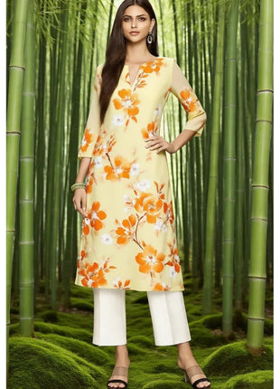 Muslim Dress Kurt Women's Fashionable And Elegant Long Sleeved Straight Tube Casual Flowers Color Pattern Abaya Luxury
