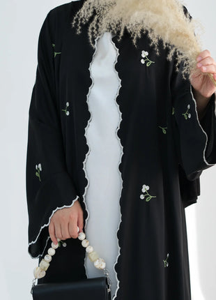 Eid Muslim Abaya for Women Embroidery Cardigan Dresses Abayas Ramadan Morocco Dubai Jalabiya Kaftan Vestidos Arab Long Robe 2025