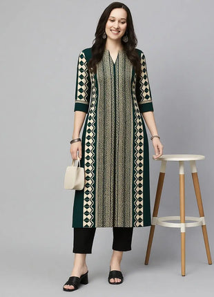 Muslim Women's Casual, Fashionable  Kurt Dress Long Sleeved Straight Tube Casual Ethnic Moroccan Takchita Dress Abaya