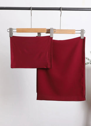 2 Piece Set Chiffon Hijab Matching Undercap Chiffon Scarf with Matching Underscarf Shawls Scarves Head Scarf Headwraps for Women