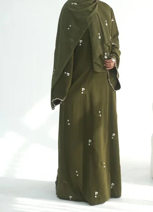 Eid Women Abaya Muslim Cardiagn Dress Prayer Embrodery Open Caftan Abayas Dubai Party Dresses Kaftan Robe Longue Vestidos Largos