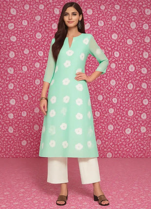 Muslim Women Kurt Fashionable And Elegant Straight Tube Casual Flowers Pattern New Comfortable Dress Islamitische Dames Kleding