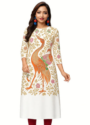 Muslim 2026 Dress Kurt Women's Fashionable And Elegant Slit Hem Straight Tube Casual Modest Dress Abito Donna Musulmana