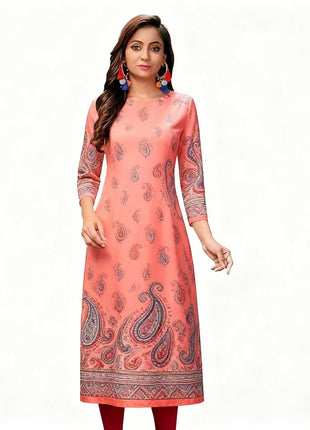 Muslim Dress Kurt Women's Fashionable And Elegant National style Straight Tube Casual RSlit Hem Flowers Pattern Noble Skirt 2026