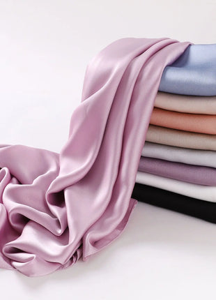 New Bubble Chiffon Hijab Scarf Handmade Flower Beaded Anchor Satin Silk Scarf  Hijabs for Women Turban Femme Ramadan Islamic