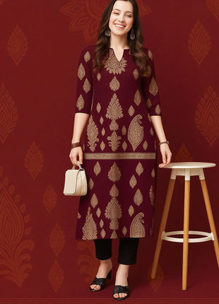 Muslim Women Kurtta Casual Dress National Style Straight Casual Ethnic Flower Mandarin Design Suitable Morocco Marokkaanse