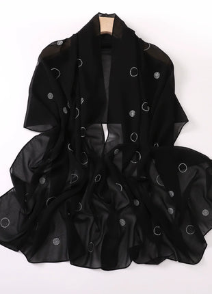 Hot Diamond Pearl Chiffon Hijabs for Women Muslim Fashion Long Shawl Head Wrap for Women Turbans for Women Ramadan Turban Femme