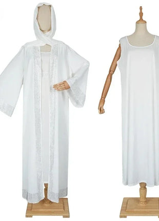 Muslim Modest Women Dress Jalabiya Eid Ramadan Arabic Long Robe Dubai Islam Morocco Kaftan Abayas Cardigan Dresses Outfits