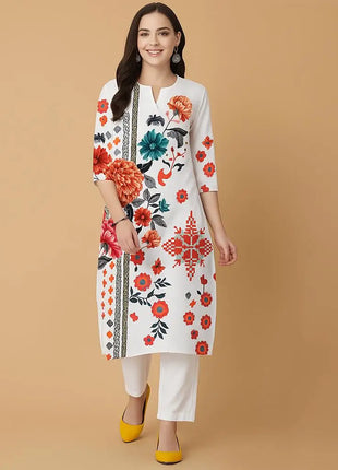 Muslim Flowers Kurt Christmas Women's Casual Fashion Comfortable Dress 2026 Flowers Straight Tube Casual Ethnic Arabian Dress