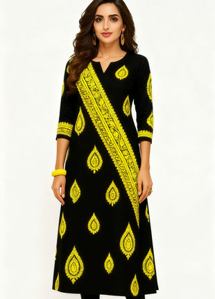 Muslim Dress Kurt Women's Fashionable Elegant Straight Tube Casual Color Elephant Pattern Tenue De Priere Femme Musulmane