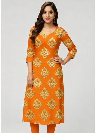 Muslim Dress Kurt Women's Fashionable And Elegant Straight Tube Casual Slit hem Colorful Abito Donna Musulmana