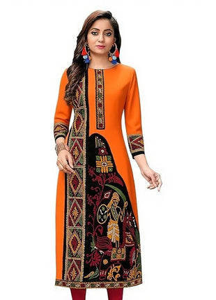Muslim Kurtta Women Casual Fashion Dress Straight Tube Casual Ethnic Vetement Femme Abito Donna Musulmana Girls Prayer Dress