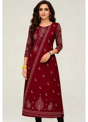 Dress Kurtta Women's Fashionable Long Sleeved Straight Tube Casual Bright Patterns Robe Arabe Robe Traditionnelle Arabe Muslim