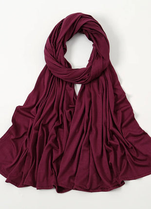 Premium Jersey Hijab Scarf For Muslim Women Turban Femme Africaine Hijabs For Woman Head Wrap Hoofddoek Headscarf Ramadan