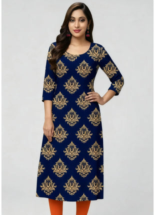 Muslim Dress Kurt Women's Fashionable And Elegant Straight Tube Casual Slit hem Colorful Abito Donna Musulmana
