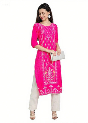 Muslim Peacock Kurtta Women Casual Fashion Dress National style Straight Tube Casual Ethnic Peacock Abaya Abito Donna Musulmana