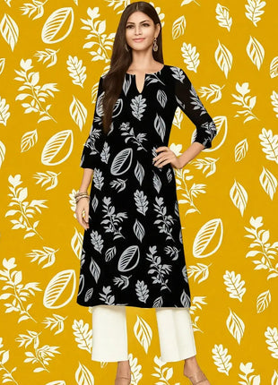 Muslim Women's Kurt Casual Fashion Dress Straight Tube Casual Ethnic Flower Muslim Fashion Long Sleeve Dresses