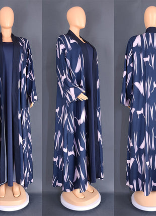 Jalabiya Eid Abayas Dress Set Kaftan Turkey Caftan Robe 2 Piece Kaftan Muslim Women Abaya Party Dresses Ramadan Elegant