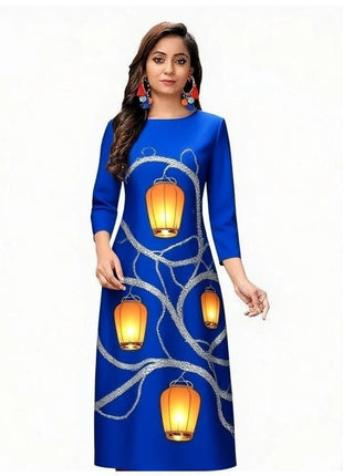Muslim Kurtta 2026 Women's Casual Fashion Dress National style Straight Tube Casual Ethnic Red Slit hem Kaftan Moroccan Women