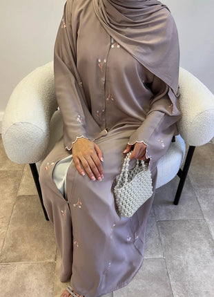 Eid Women Abaya Muslim Cardiagn Dress Prayer Embrodery Open Caftan Abayas Dubai Party Dresses Kaftan Robe Longue Vestidos Largos