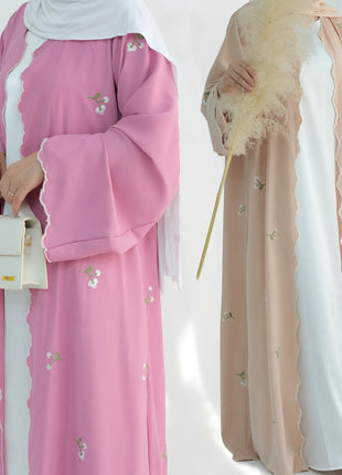 Eid Muslim Abaya for Women Embroidery Cardigan Dresses Abayas Ramadan Morocco Dubai Jalabiya Kaftan Vestidos Arab Long Robe 2025