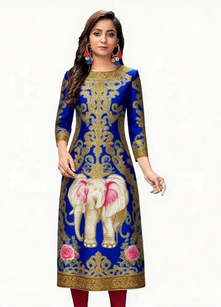 Muslim 2026 Dress Kurt Women's Fashionable And Elegant Slit Hem Straight Tube Casual Modest Dress Dubai Moroccan Kaftan Robe