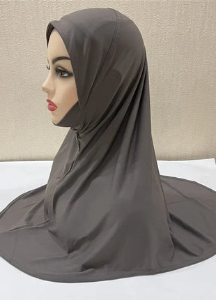 BOHOWAII Muslim Islamic Modal Hijab Scarf Instant Hijabs Headscarfs for Women Long Scarves Head Wrap Shawl Bonnet Hijabe Femme