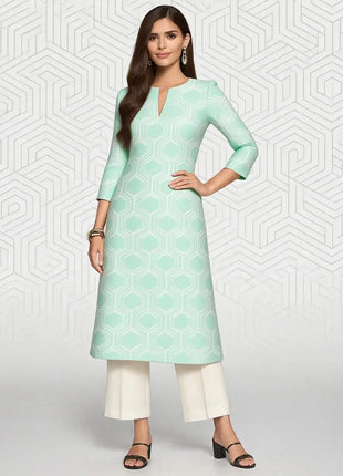 Muslim Dress Kurt women's Fashionable And Elegant Long Sleeved Straight Tube Casual Round Neck Peacock Pattern Noble Skirt 2026