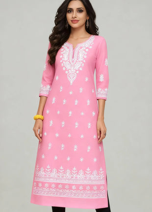 Muslim 2026 Kurtta Women's Fashionable Comfortable Dress Straight Tube Abito Donna Musulmana Islamic National style Slit hem
