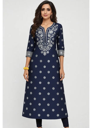 Muslim Dress Kurt Women's Fashionable And Elegant Straight Tube Casual Round Neck Colorful Peacock Pattern Dress Abiti Lunghi
