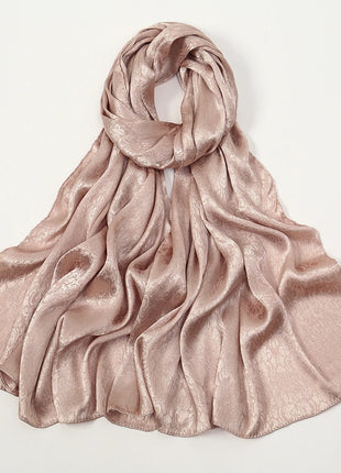 High Quality Floral Print Satin Hijab Scarf Muslim Hijab Plain Malaysia Scarf Satin Shawl Luxury Silk Satin Wrap Islam Turban