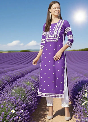 Muslim Dress Kurtta Women's Fashionable Slit hem Straight Tube Casual Elephant Women Dress Turkish Abaya Abito Donna Musulmana