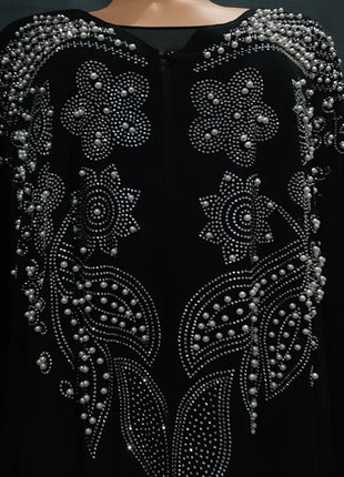 Abayas For Women Dubai Luxury 2024 Chiffon Boubou Muslim Fashion Dress Caftan Marocain Wedding Party Occasions Djellaba Femme