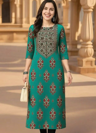 Muslim Kurtta Women's Fashionable And Comfortable Kurt Dress Straight Tube Abays Dubai Luxury Robe Traditionnelle Arabe