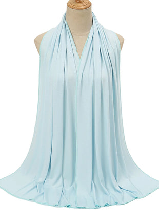 Premium Modal Cotton Jersey Hijab Scarf Muslim Long Shawl Women Plain Soft Turban Tie Head Wraps Africa Female Headband 170x60cm