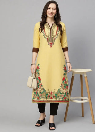 Muslim Kurt Christmas Women's Casual Fashion Comfortable Dress Long Sleeve Straight Tube Casual Ethnic Arabian Dress